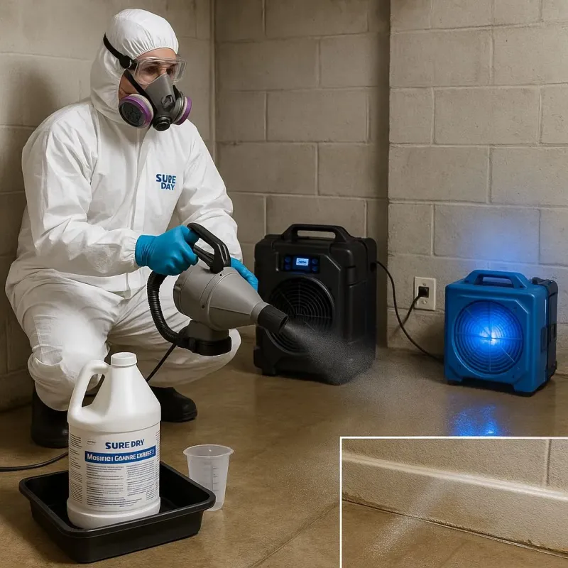 Sanitization and Odor Removal process in Montebello, NY