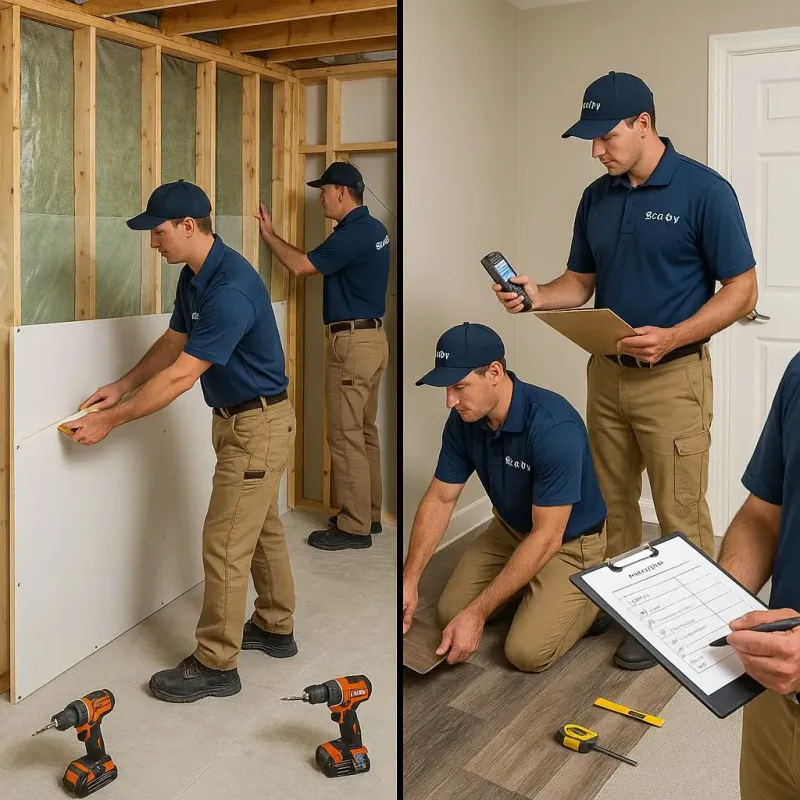 Repairs and Reconstruction process in Montebello, NY