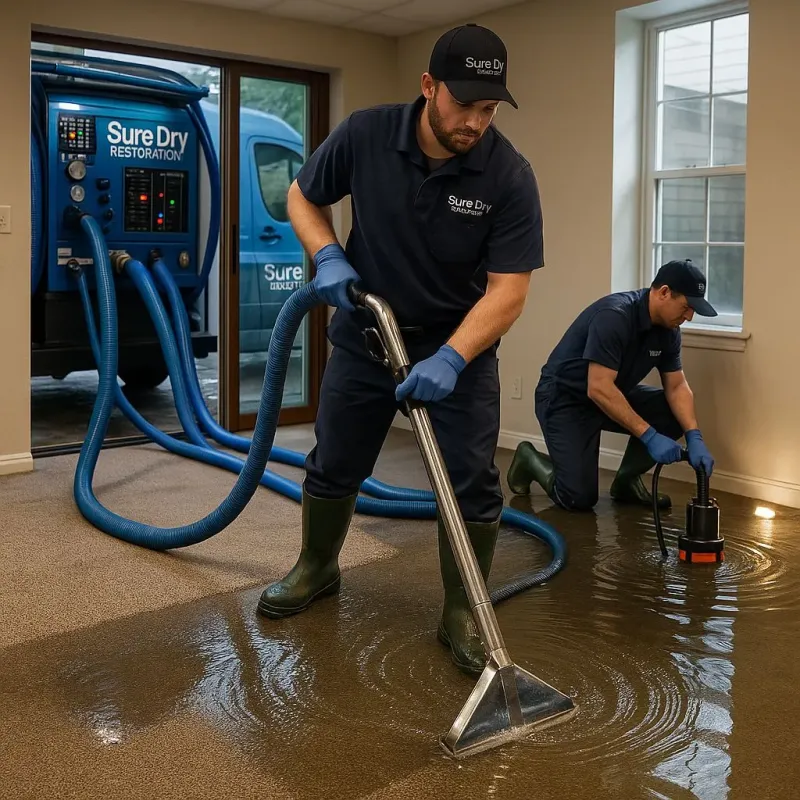 Water Extraction and Removal process in Montebello, NY
